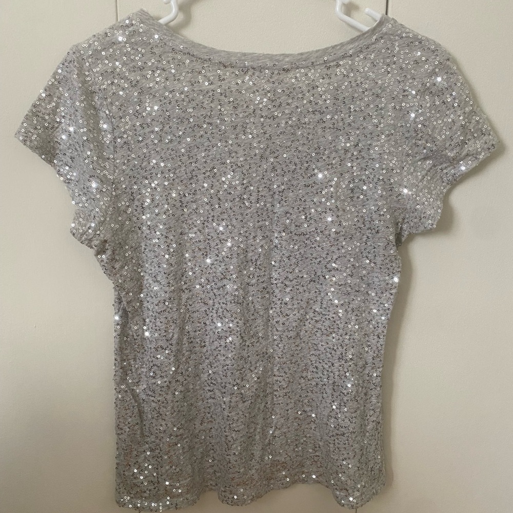 Sequined T shirt